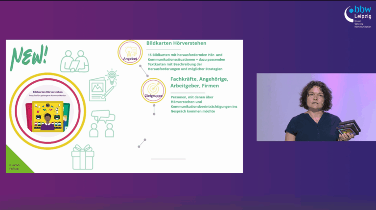 Lissy Rinneberg-Schmidt im Livestream des AVWS-Fachtag 2025